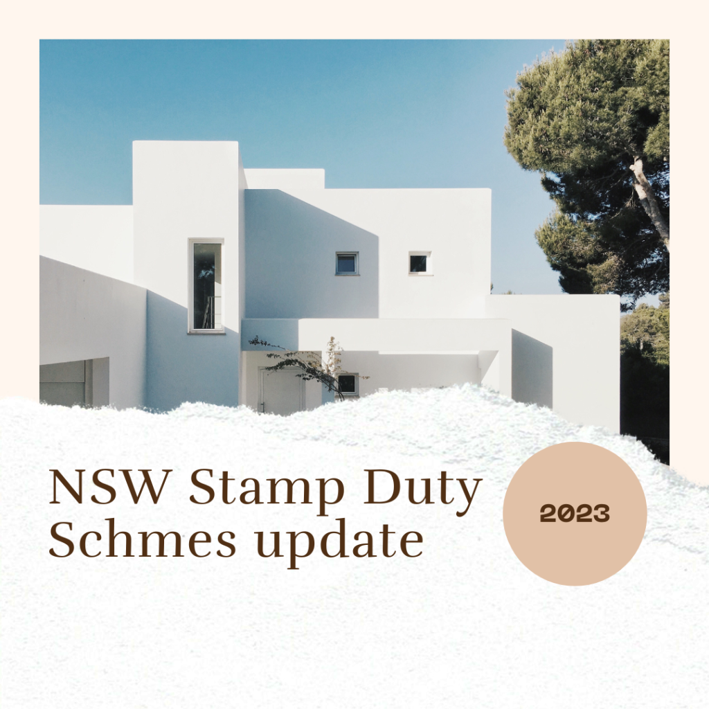 Noticeable Changes In NSW Stamp Duty Schemes 2023 Axegal